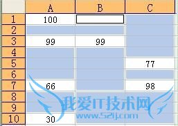 Excel如何在空行空单元格内快速填充相同的内容