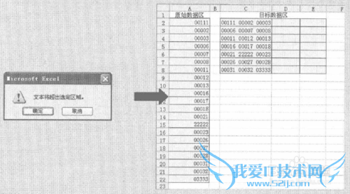 excel如何将单列数据转为多行多列数据