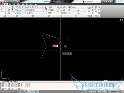怎样根据坐标在CAD上成图