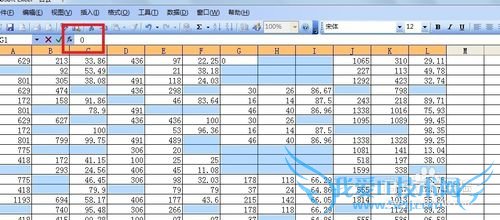 快速填充数值到excel中不相邻空白单元格
