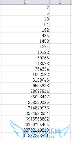 Excel中拖拉右键生成等比等数列填充表格