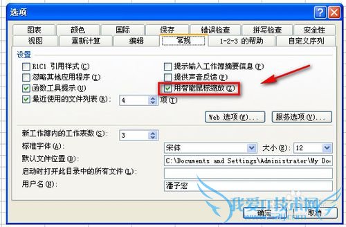 EXCEL滚动鼠标滚轮变成放大缩小怎么办