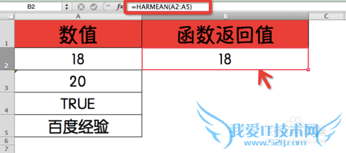 Excel⣺[169]HARMEAN÷