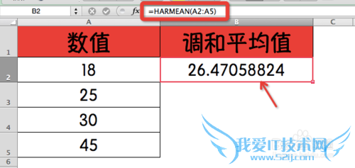 Excel⣺[169]HARMEAN÷