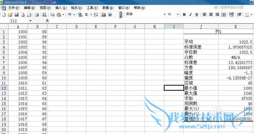 如何用excel03的分析工具库进行描述性数据分析