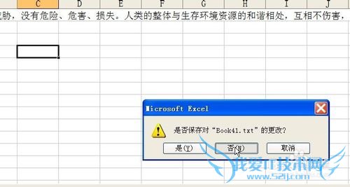 利用Microsoft Excel导出txt文本