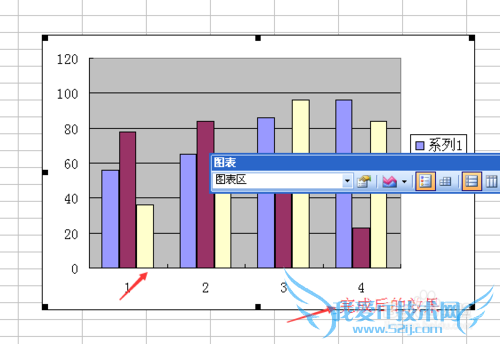 在excel2003中添加图标
