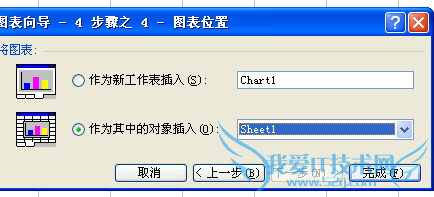 在excel2003中添加图标