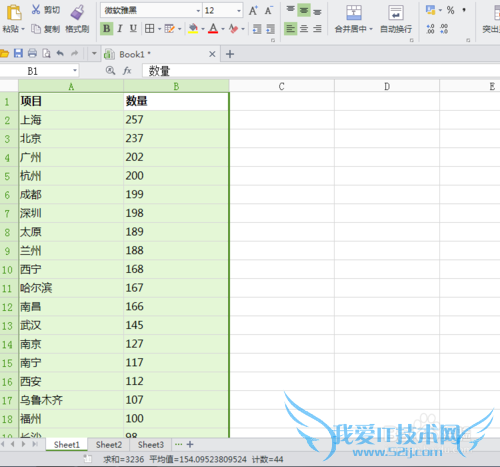 Excel表格数据怎么按大小排序?