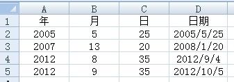 ExcelʹDATEֵתΪ