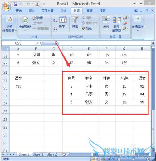 excel2007νи߼ɸѡҸɸѡ