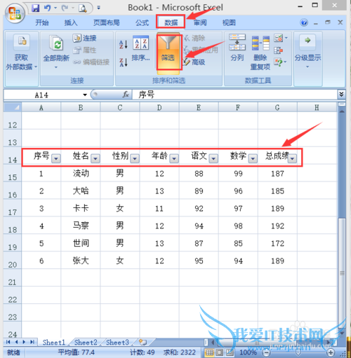 excel2007νи߼ɸѡҸɸѡ