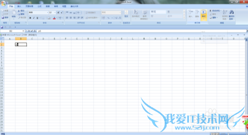 excel2007中角标的设置