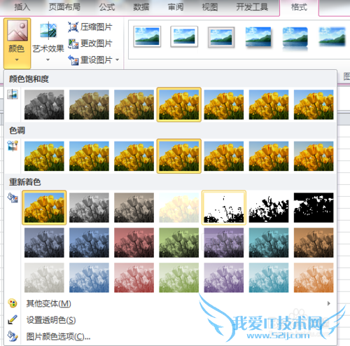 excel中图片调整的众多技巧