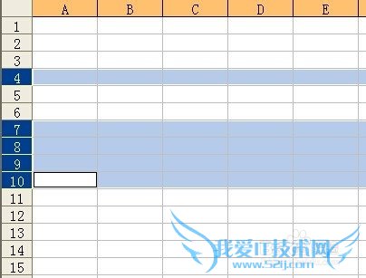 EXCEL如何批量调整行间距和列间距?