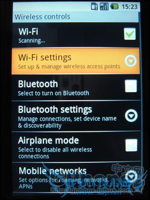 手把手教你给G1设置WiFi无线网络