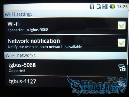 手把手教你给G1设置WiFi无线网络