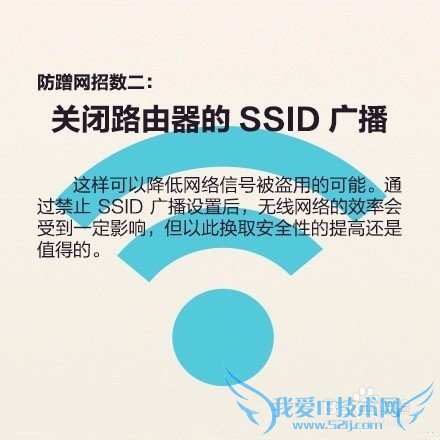 教你如何防蹭网