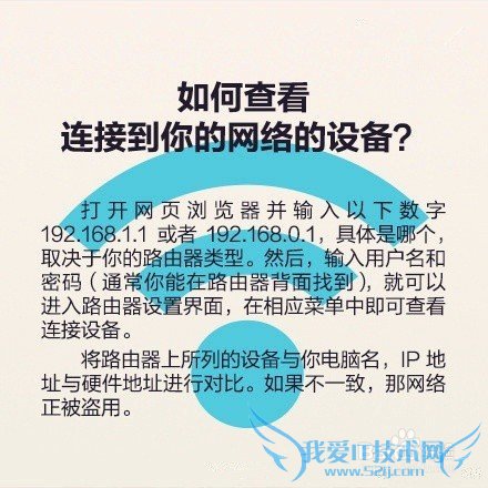 教你如何防蹭网