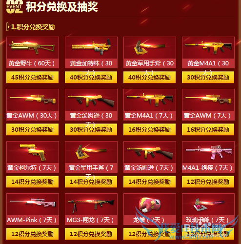 穿越火线组队领CF黄金装备