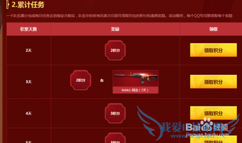 穿越火线组队领CF黄金装备