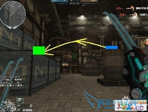 穿越火线生化金字塔跑酷路线