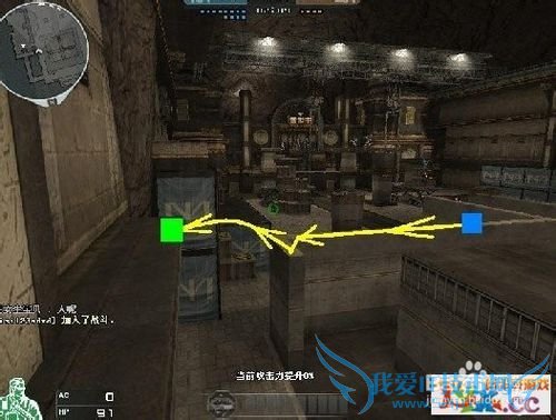 穿越火线生化金字塔跑酷路线