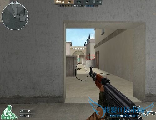 【穿越火线】巷战教程图解说,利于保卫利于潜伏