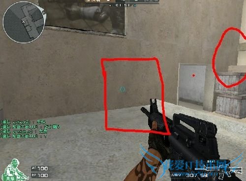 【穿越火线】巷战教程图解说,利于保卫利于潜伏