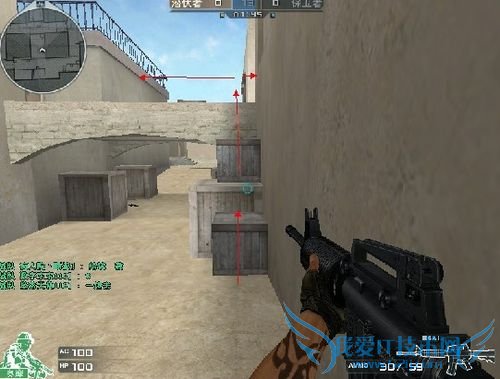 【穿越火线】巷战教程图解说,利于保卫利于潜伏