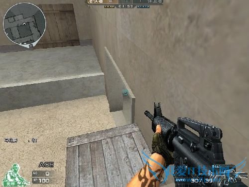 【穿越火线】巷战教程图解说,利于保卫利于潜伏