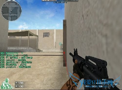 【穿越火线】巷战教程图解说,利于保卫利于潜伏