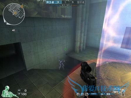 穿越火线幽灵模式之地下研究所CT防守