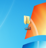 如何在电脑系统桌面上创建wifi开关按钮?