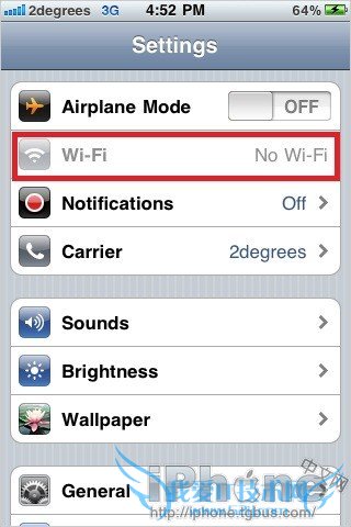iPhone WiFi⣿