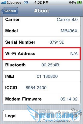 iPhone WiFi⣿