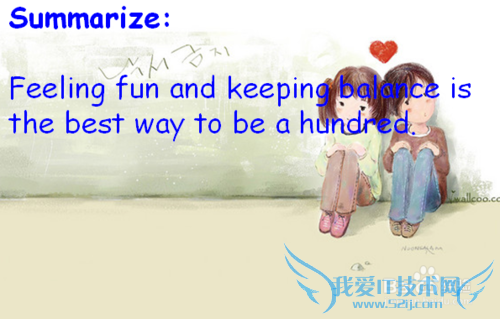 ӢѧϰHOW TO LIVE TO BE A HUNDRED