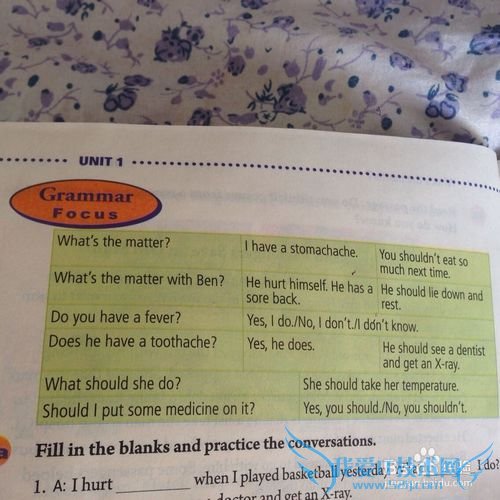 人教版八年级英语下册语法知识