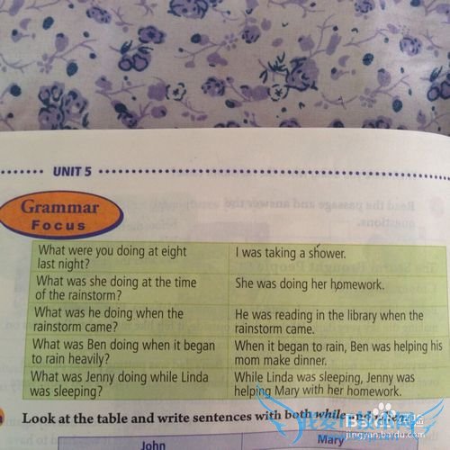 人教版八年级英语下册语法知识