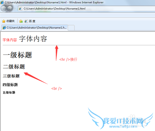 网页中的font字体,特殊符号,标题大小设置技巧