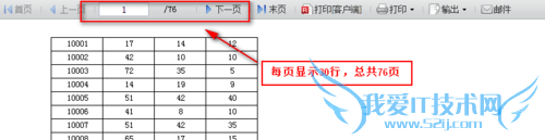 网页报表中单数据集分页SQL如何实现层式报表