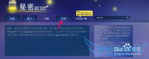秘密网页版怎么用