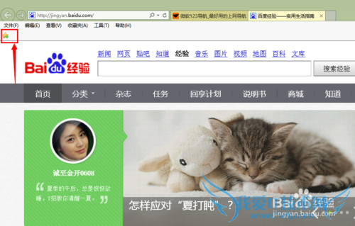 如何快速打开一个特定的网页?