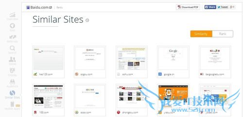 如何利用网页浏览器搜寻相似的网站
