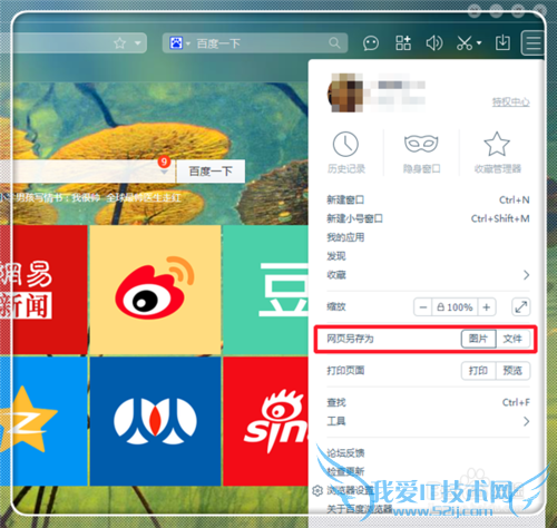怎么将网页保存为图片并导出