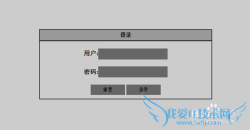 HTML实例 网页登录页面代码编写