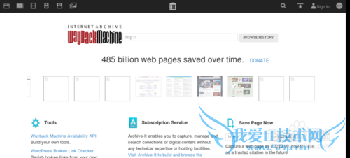 ʹWayback Machine鿴ҳ棿