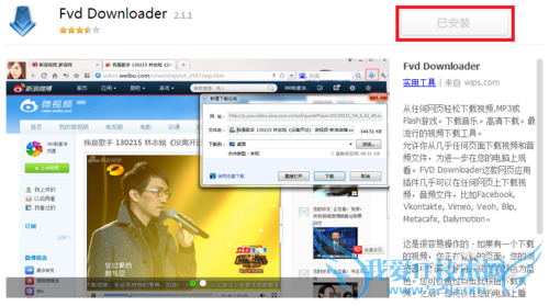 怎么下载网页视频、音乐?Fvd Downloader插件