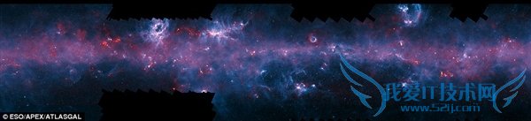 最新银河系地图出炉:167000000像素!