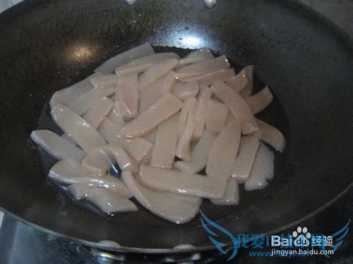 川味炒魔芋豆腐的做法